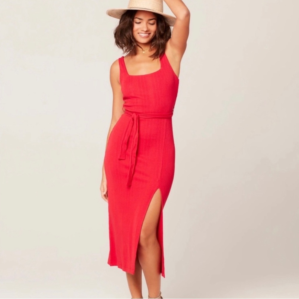 NWT L*SPACE Palm Beach Dress